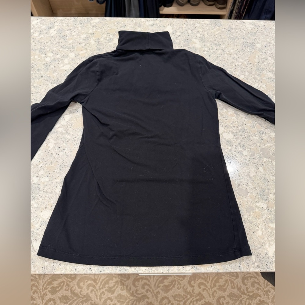 Cabi Turtleneck - Black - Size M — Adorable Front Design!! - Picture 2 of 6